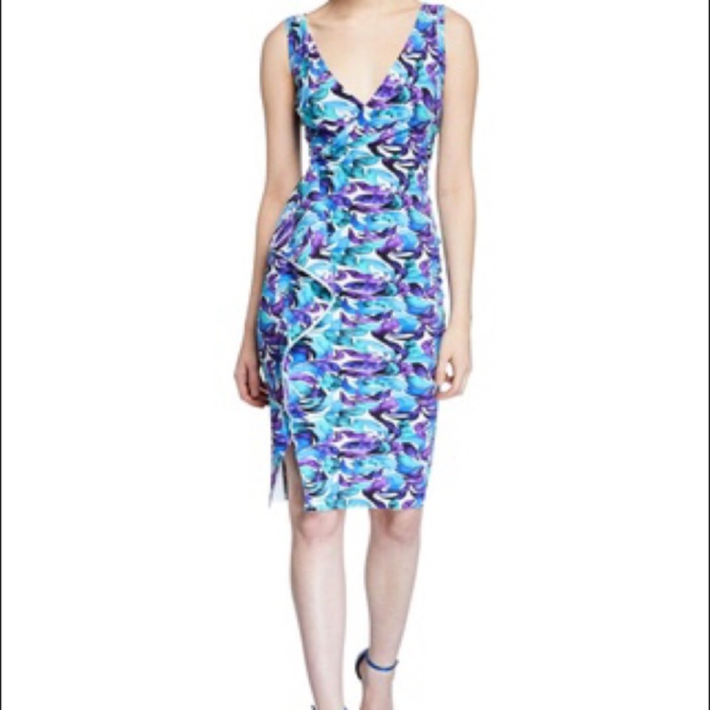 New W Tags Chiara Boni Wrap Bandage Dress